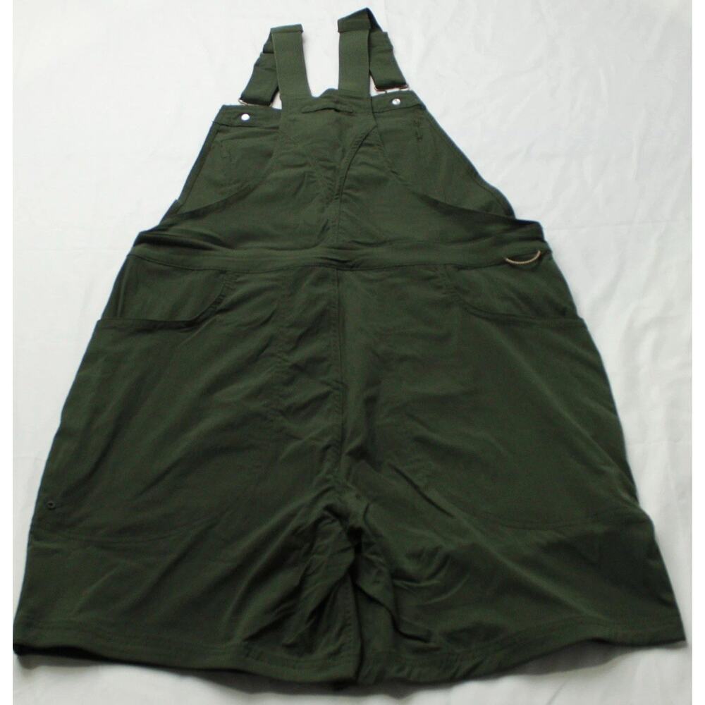 Duluth Trading Co Sz S Overalls Shortall Shorts Green Gardening Heirloom Bib NWT - Picture 6 of 8